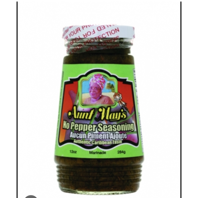 Aunt May-s No Pepper Bajan Seasoning 340g